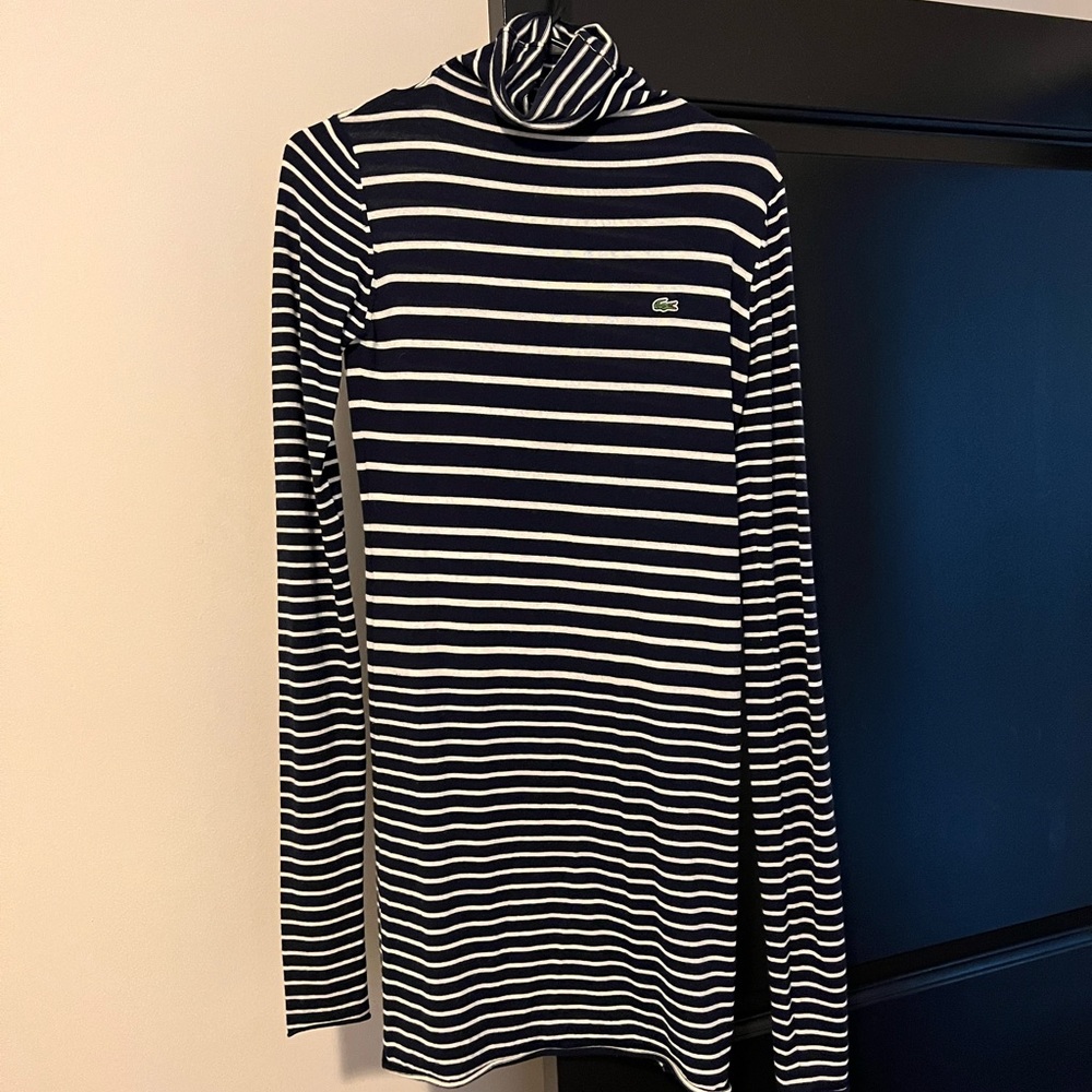 Size 38 long sleeve Lacoste dress, size 38 = US size 6